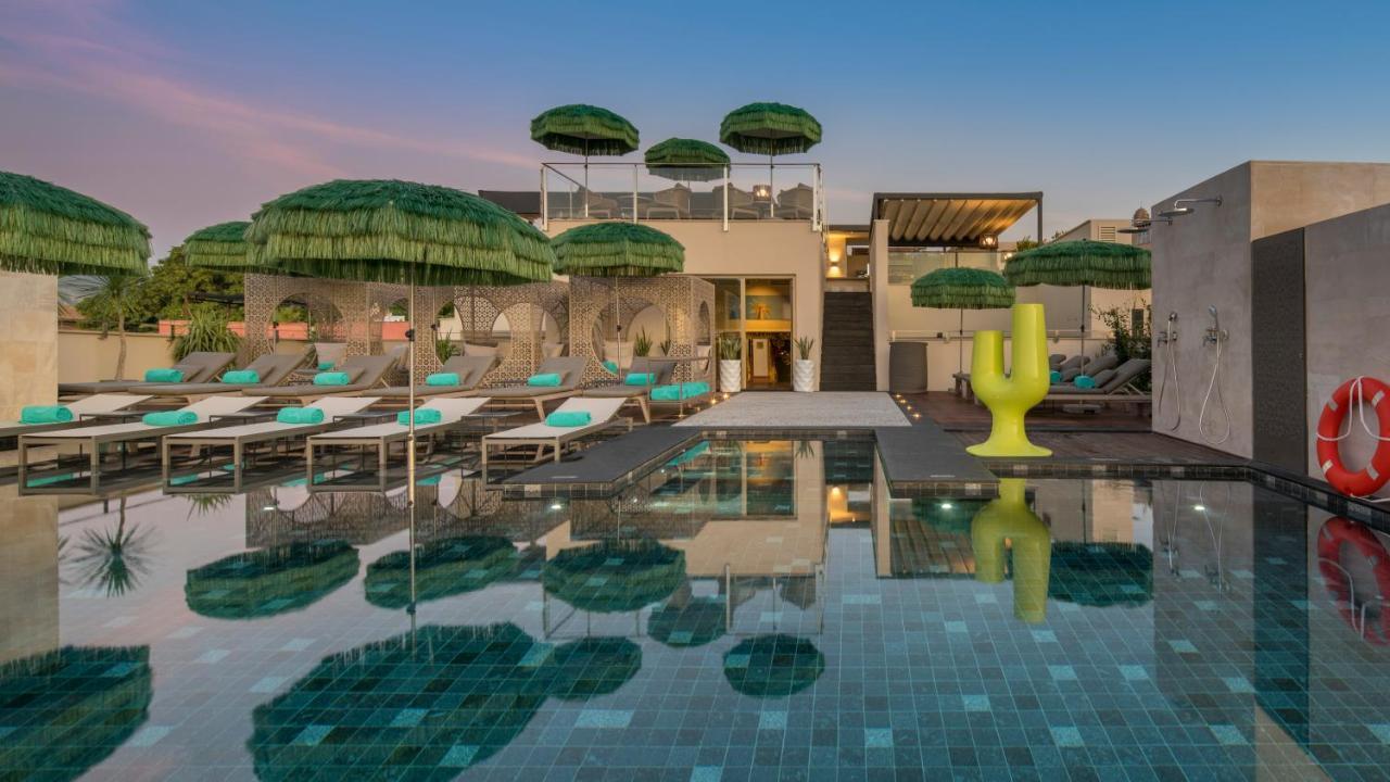 El Llorenc Parc De La Mar - Adults Only Palma de Mallorca Dış mekan fotoğraf The pool at the hotel