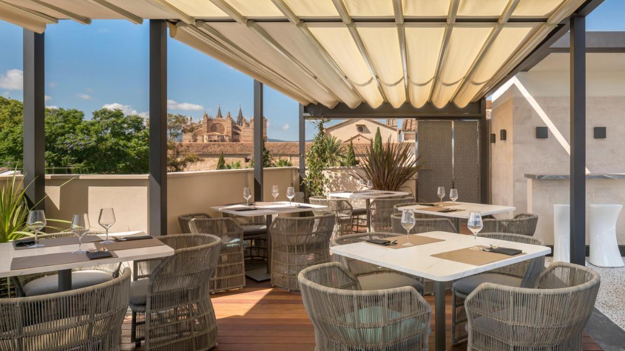 El Llorenc Parc De La Mar - Adults Only Palma de Mallorca Dış mekan fotoğraf The Terrace at the Hotel